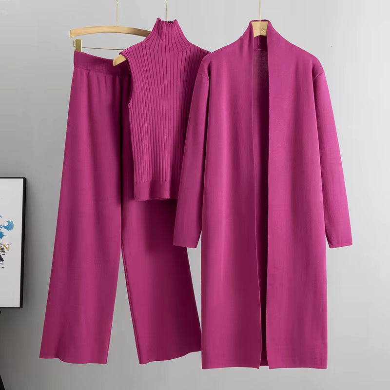 TrioLuxe Cardigan Set