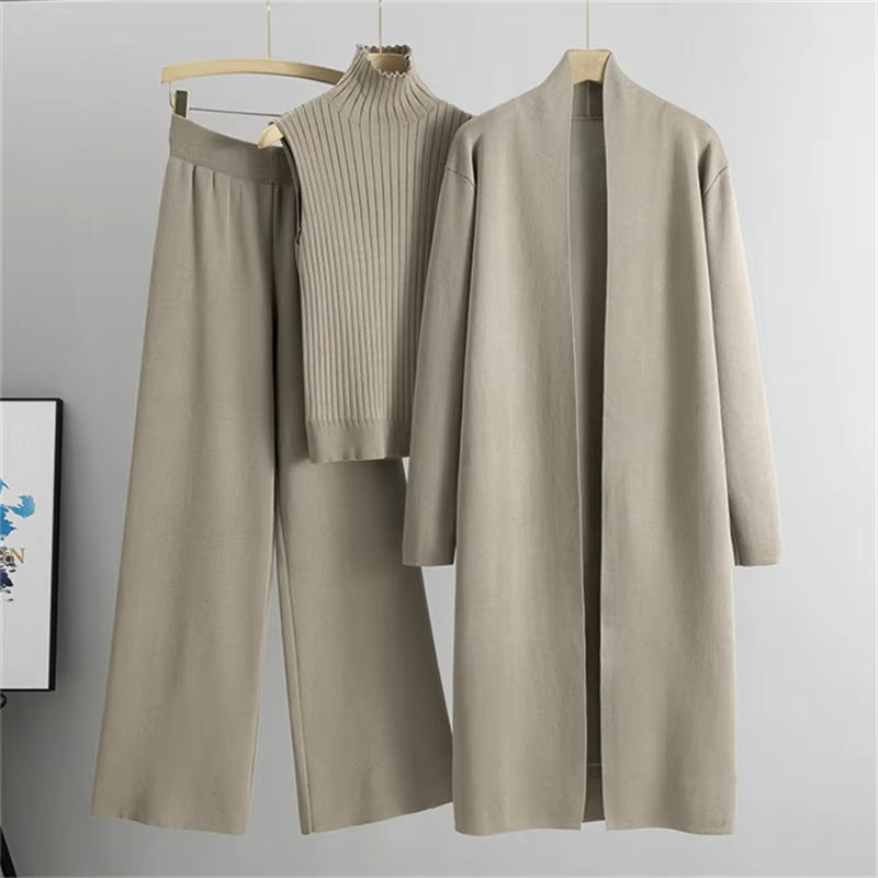 TrioLuxe Cardigan Set